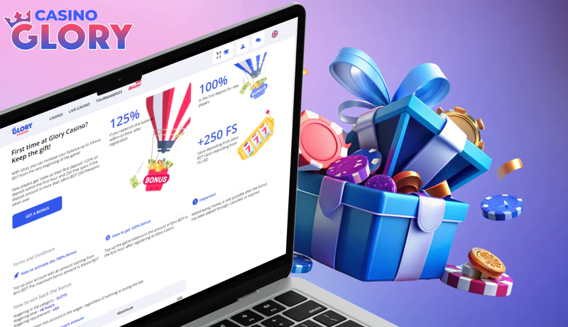 Bangladeşli oyuncular için Glory Casino bonusları